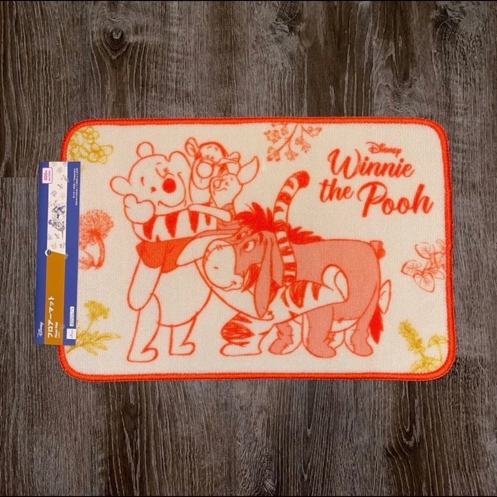 🍯 Daiso x Disney Winnie the Pooh Accent Floor Door Kitchen Bathroom Mat